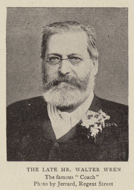 Der verstorbene Herr Walter Wren von English Photographer