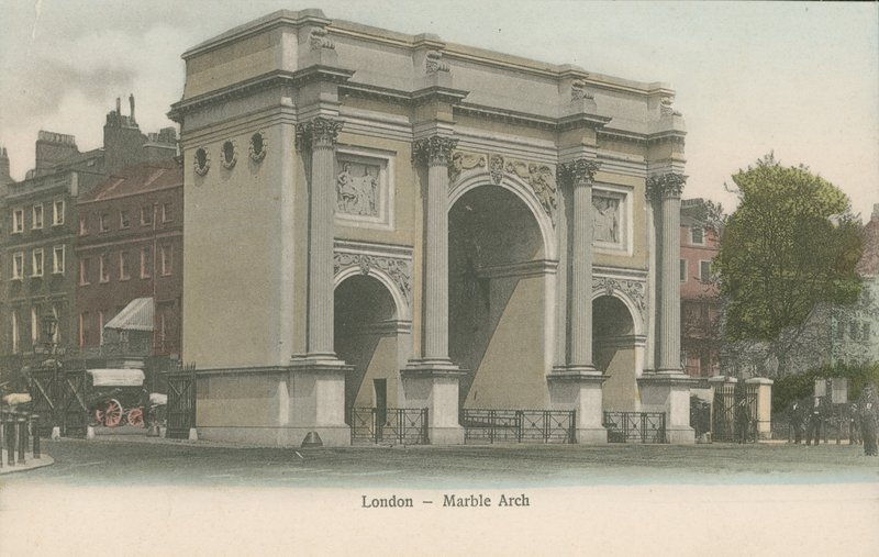 Der Marble Arch, London von English Photographer