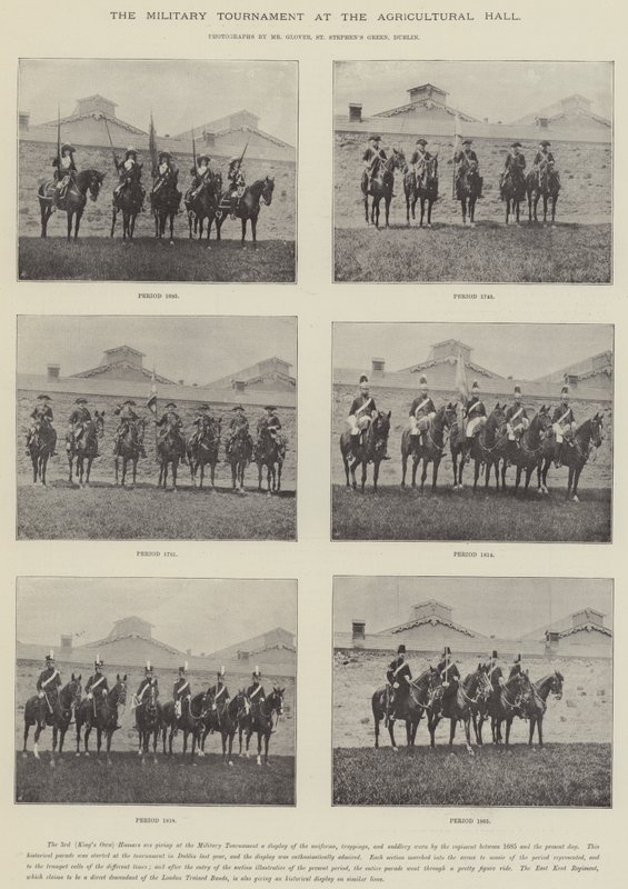 Das Militärturnier in der Agricultural Hall von English Photographer
