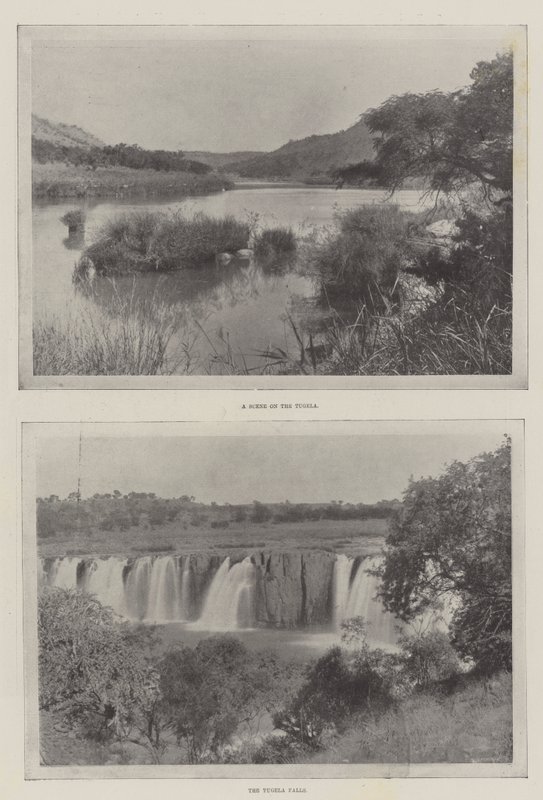 Der Fluss Tugela von English Photographer