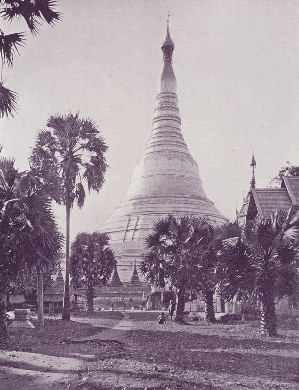 Die Shway Dagon Pagode, Rangoon von English Photographer