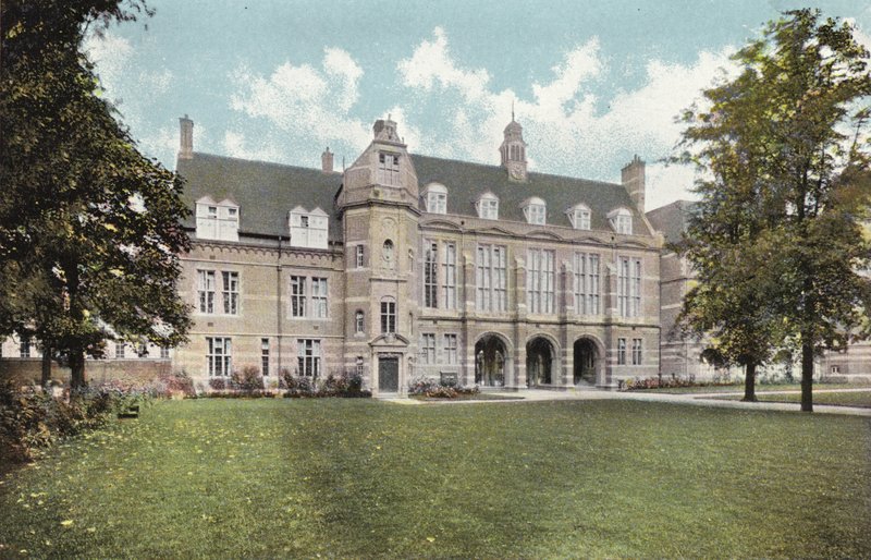 Die Squire Law School und Bibliothek von English Photographer