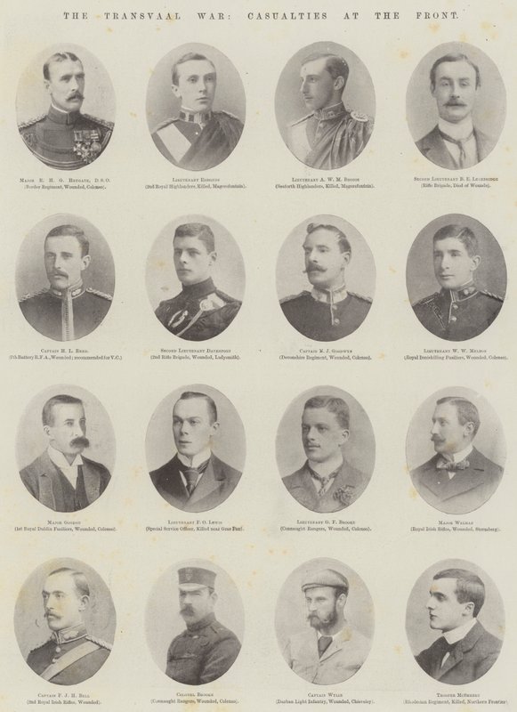 Der Transvaal-Krieg, Verluste an der Front von English Photographer