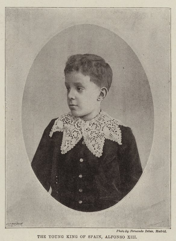Der junge König von Spanien, Alfonso XIII von English Photographer