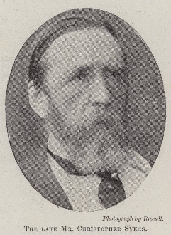 Der verstorbene Mr. Christopher Sykes von English Photographer