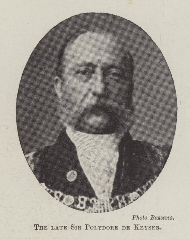 Der verstorbene Sir Polydore de Keyser von English Photographer