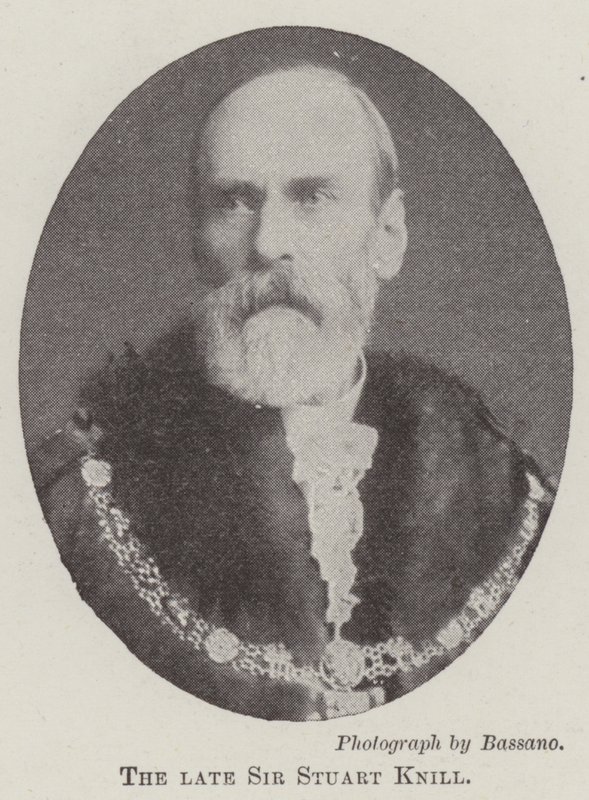 Der verstorbene Sir Stuart Knill von English Photographer