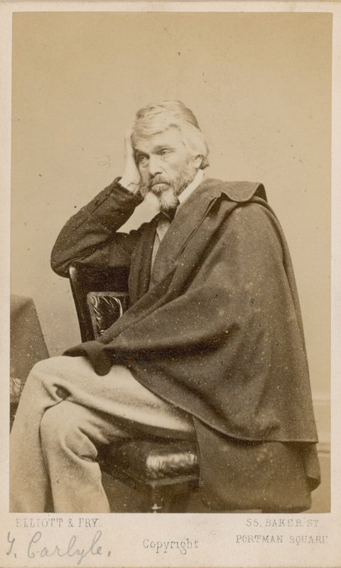 Thomas Carlyle von English Photographer