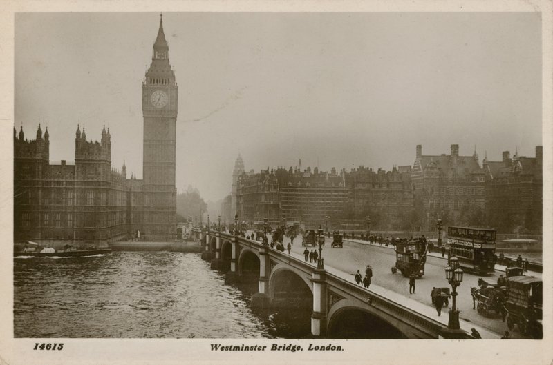 Westminster Bridge, London von English Photographer