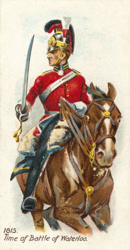 1813, Zeit der Schlacht von Waterloo von English School