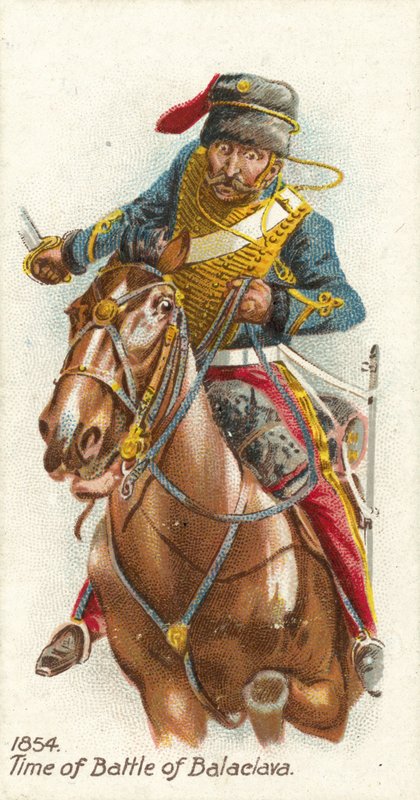 1854, Zeit der Schlacht von Balaklawa von English School