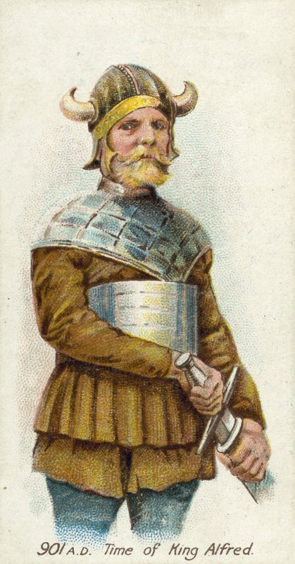 901 n. Chr., Zeit von König Alfred von English School