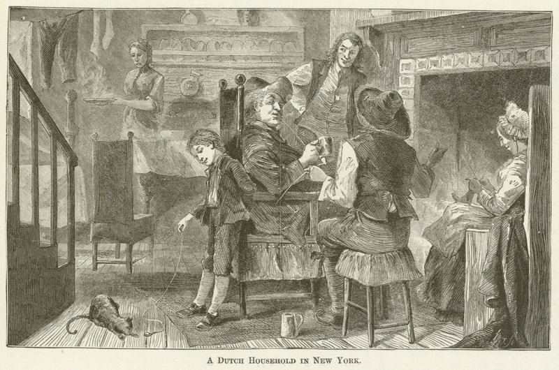 Ein holländischer Haushalt in New York von English School