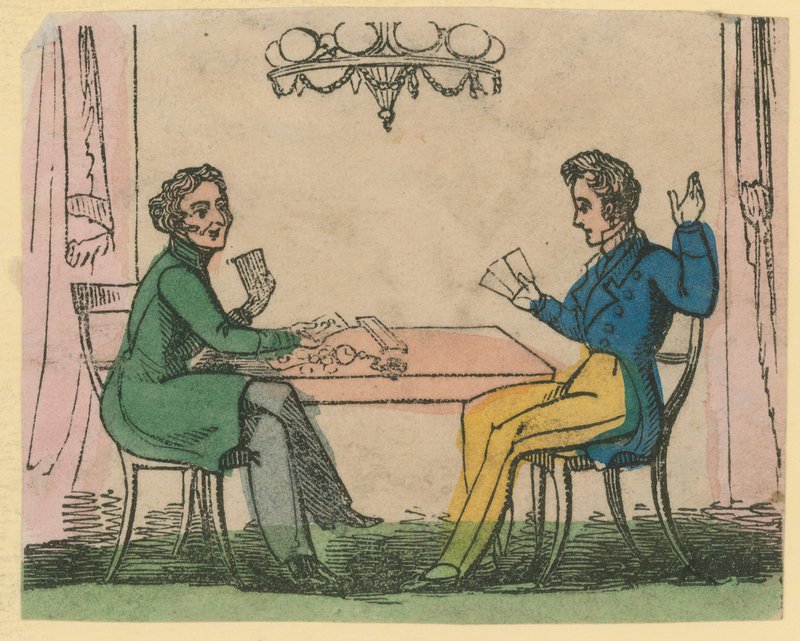 Ein Kartenspiel von English School