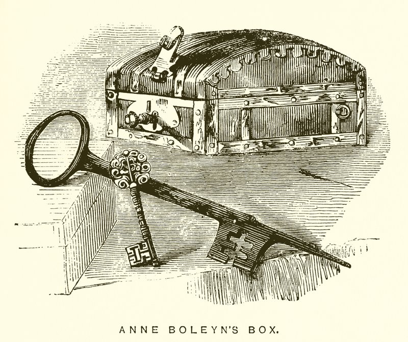 Anne Boleyns Kiste von English School