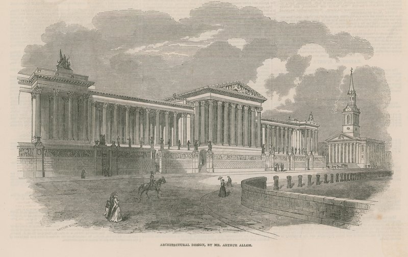 Architektonisches Design von Mr. Arthur Adam von English School
