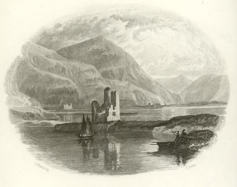 Ardvraick Castle von English School