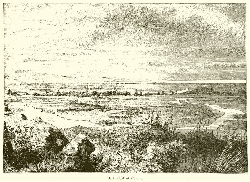 Schlachtfeld von Cannae von English School
