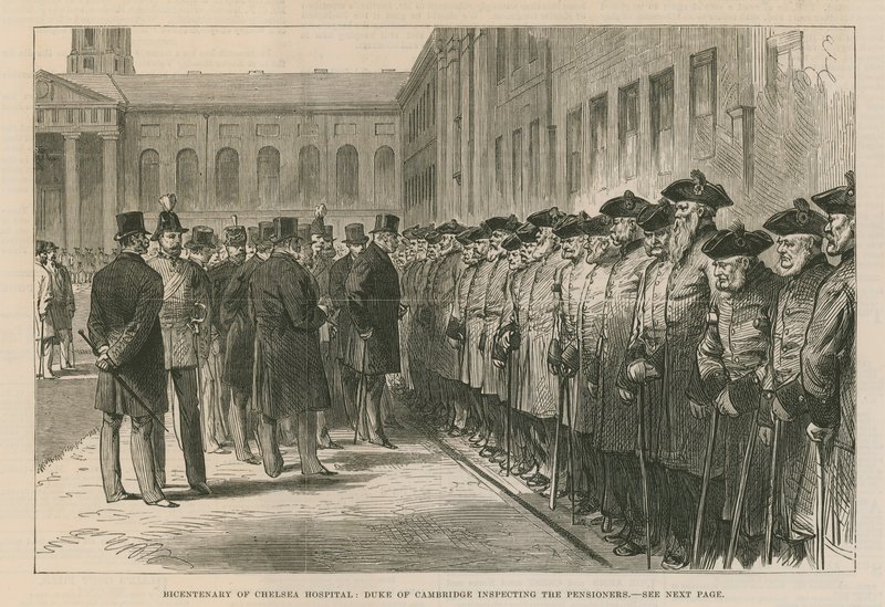 Zweihundertjahrfeier des Chelsea Hospital von English School