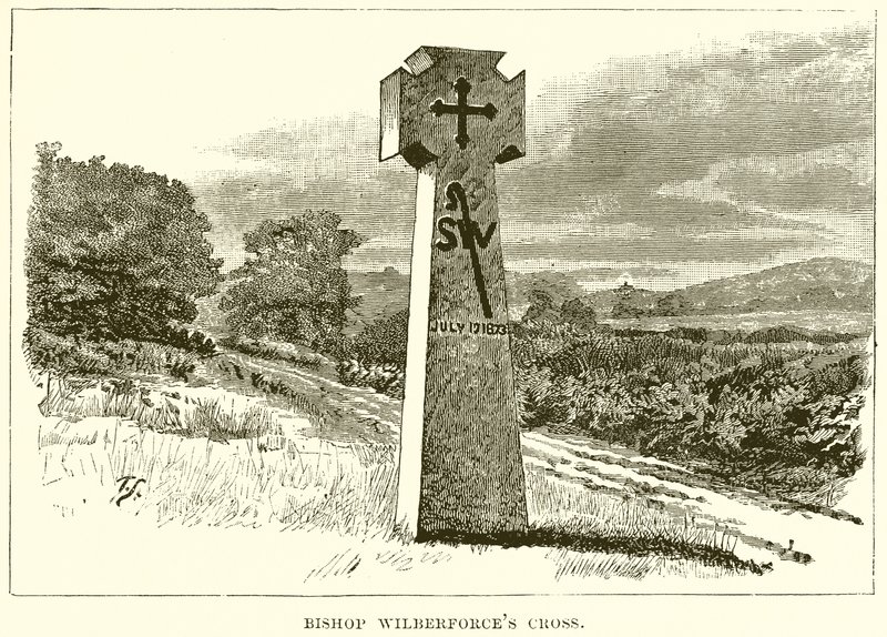 Bischof Wilberforces Kreuz von English School