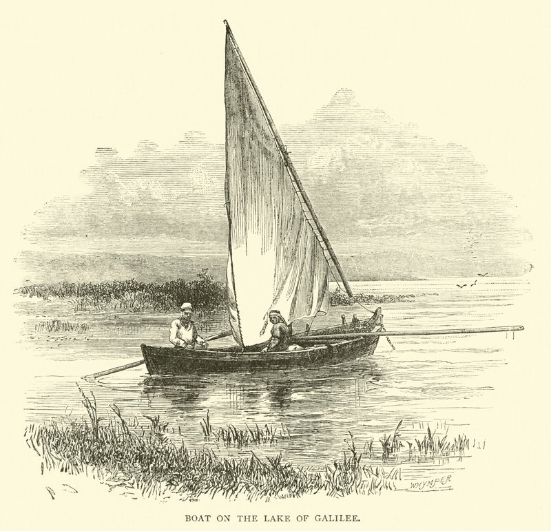 Boot auf dem See Genezareth von English School