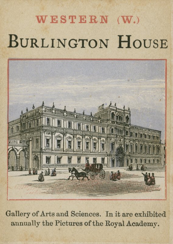Burlington House von English School