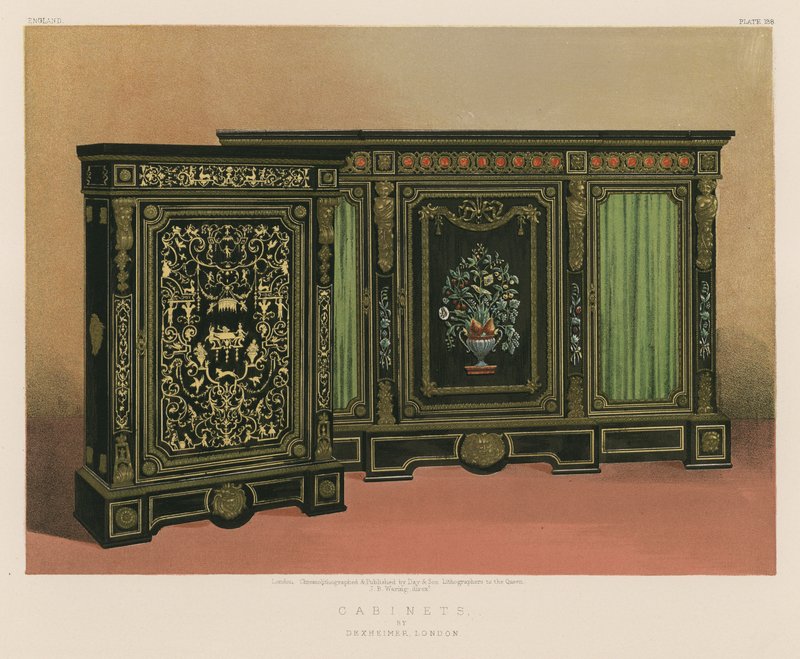 Kabinette von Dexheimer, London von English School