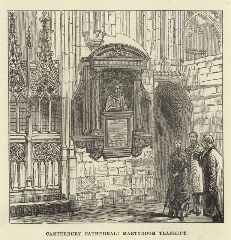 Canterbury Kathedrale, Märtyrertransept von English School