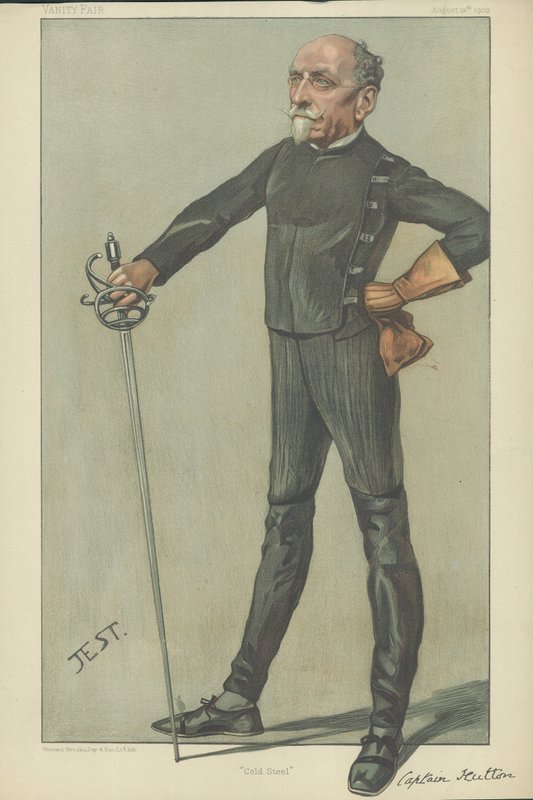 Kapitän Alfred Hutton FSA von English School