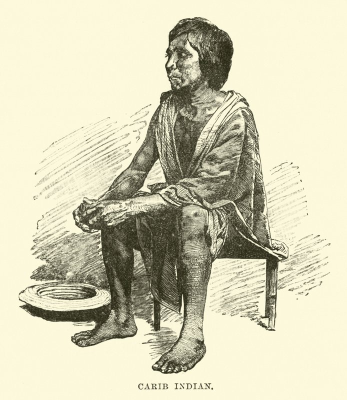 Karibischer Indianer von English School