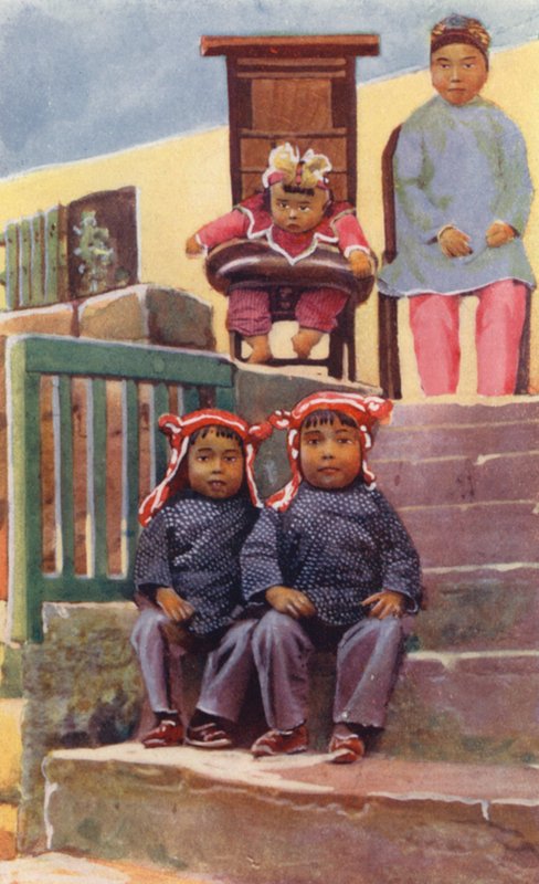 Kinder Chinas: Chinesische Babys von English School