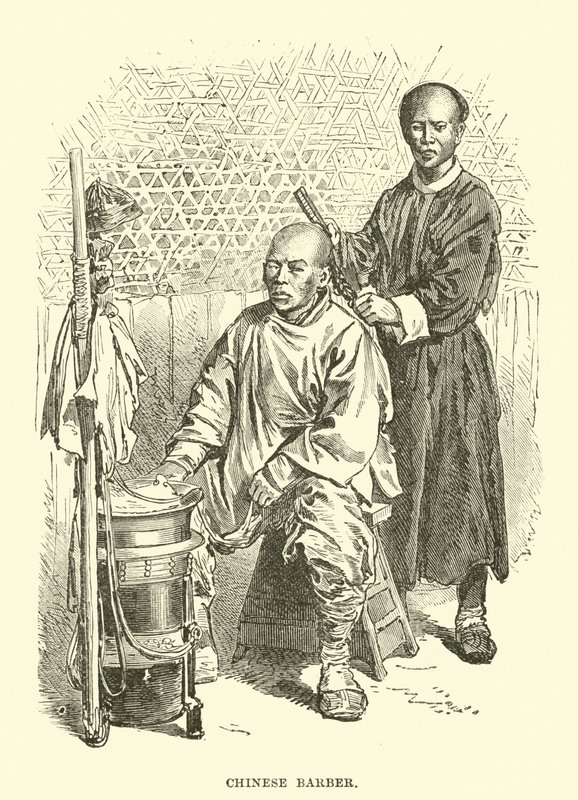 Chinesischer Barbier von English School