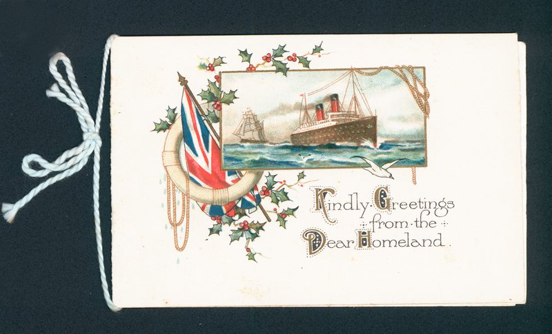Weihnachtskarte von English School