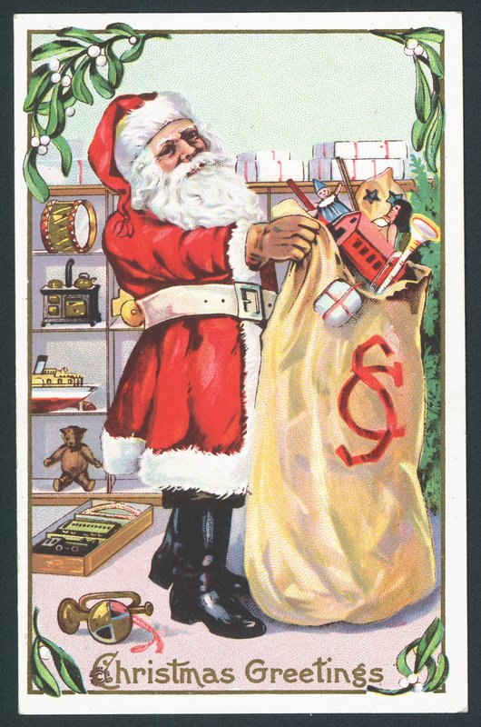 Weihnachtskarte von English School