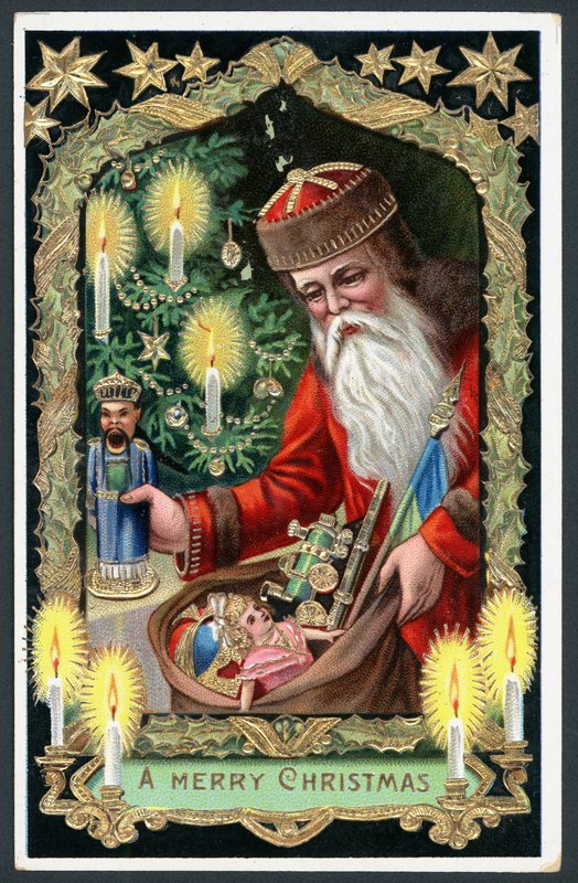 Weihnachtskarte von English School