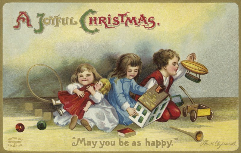 Weihnachtskarte von English School