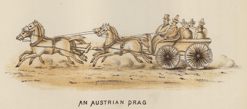 Kutschen und Kutschfahrten: Ein österreichischer Drag von English School