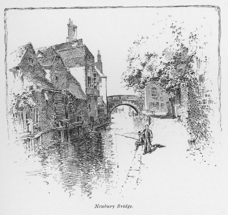 Kutschieren: Newbury Bridge von English School