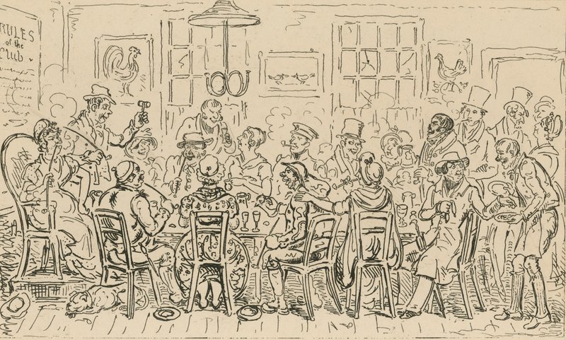 Cock and Hen Club von English School