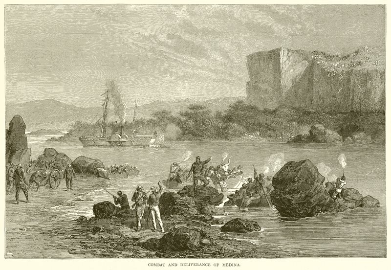 Kampf und Befreiung von Medina von English School