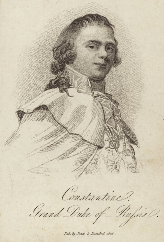 Konstantin Pawlowitsch, Großfürst von Russland von English School