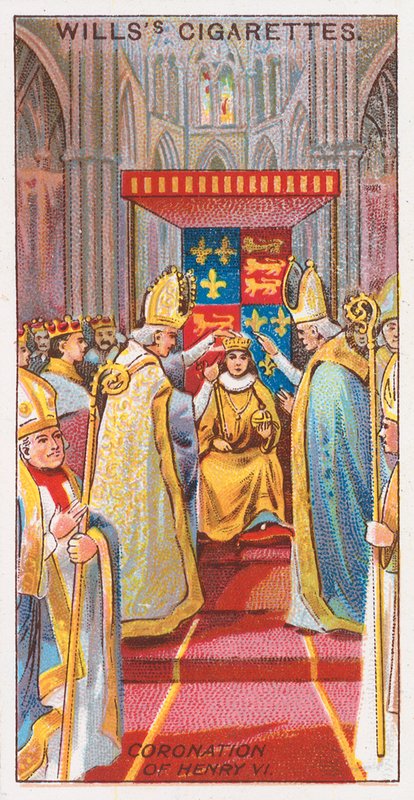 Krönung von Heinrich VI. von English School