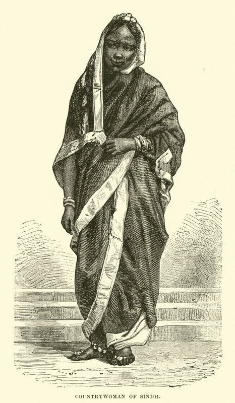Bäuerin von Sindh von English School