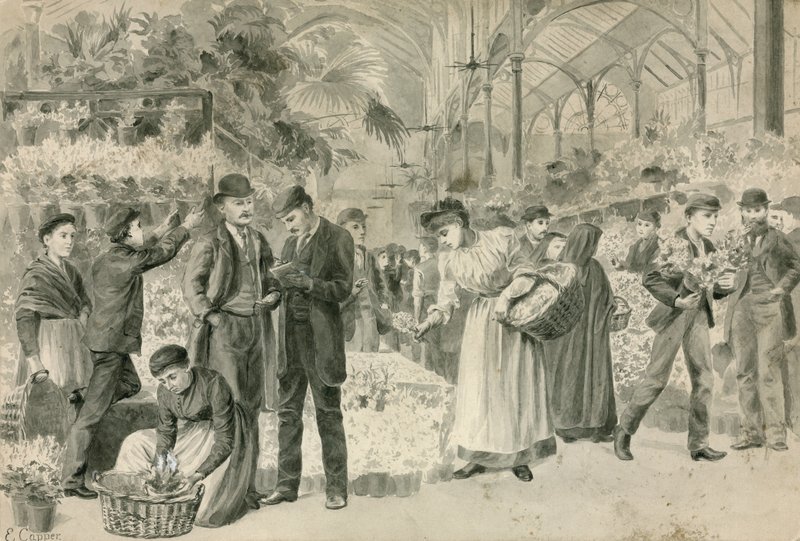 Covent Garden, London von English School