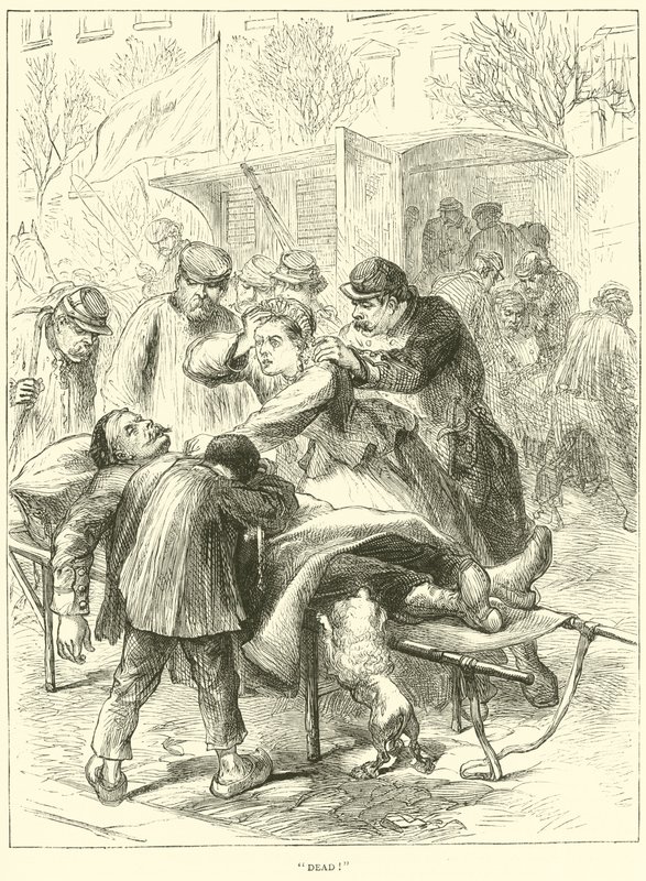 Tot!, März 1871 von English School