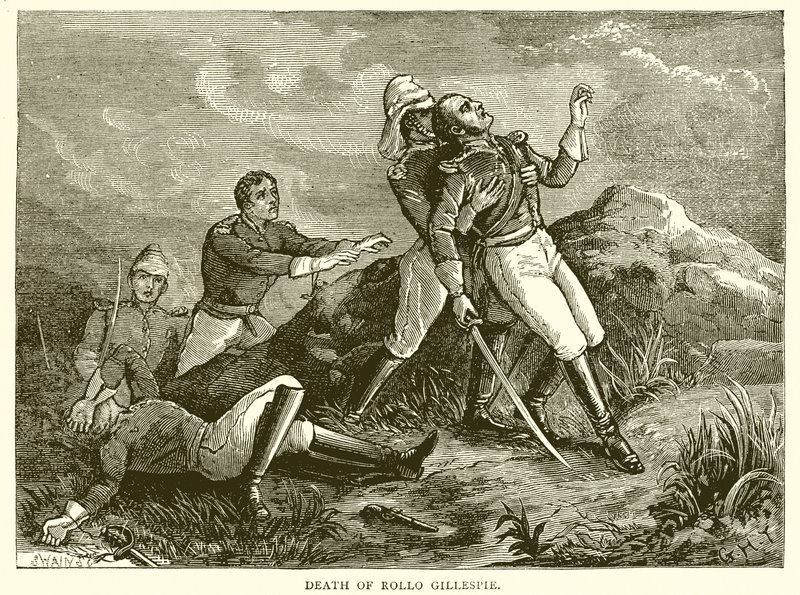 Tod von Rollo Gillespie von English School