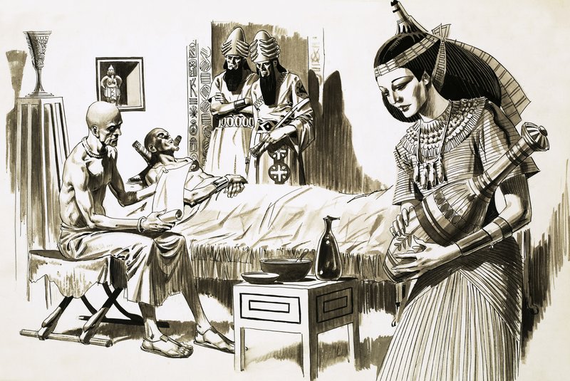 Ärzte des alten Ägypten von English School