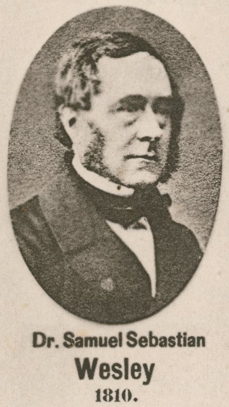 Dr Samuel Sebastian Wesley (Gravur) von English School