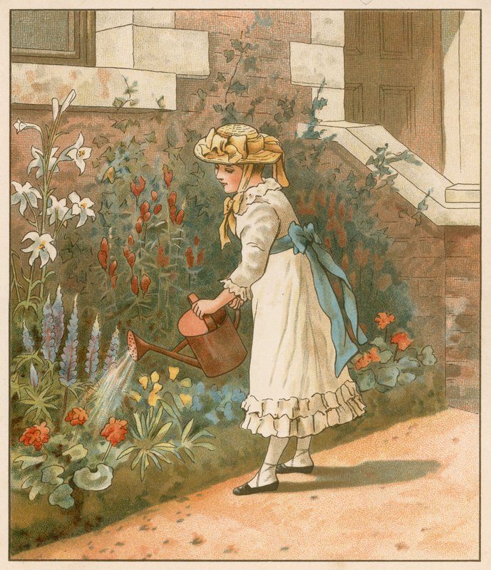 Frühe Tage in Kensington von English School