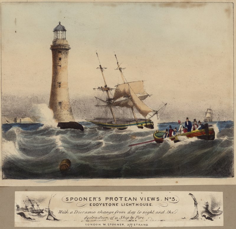 Eddystone-Leuchtturm von English School